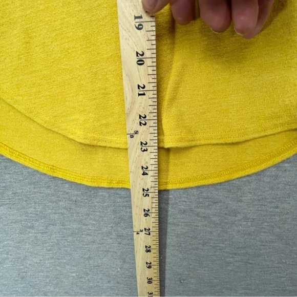 Aritzia Wilfred Free Yellow Womens Tank Top Size Small Racer Back - Picture 9 of 9
